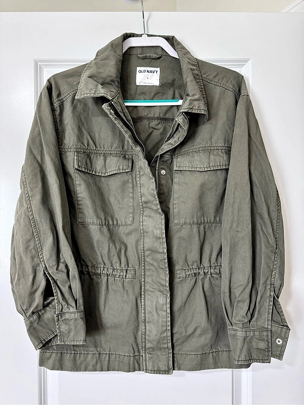 Old Navy Utility Field Jacket Utility Jacket in Green Size Small